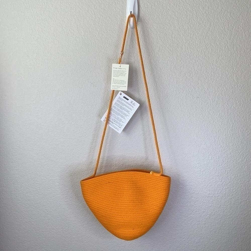 Catzorange Orange Tangerine Rope Cotton Bag - Picture 6 of 10